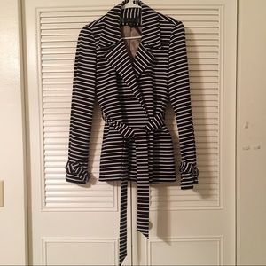 Seven7 navy blue coat